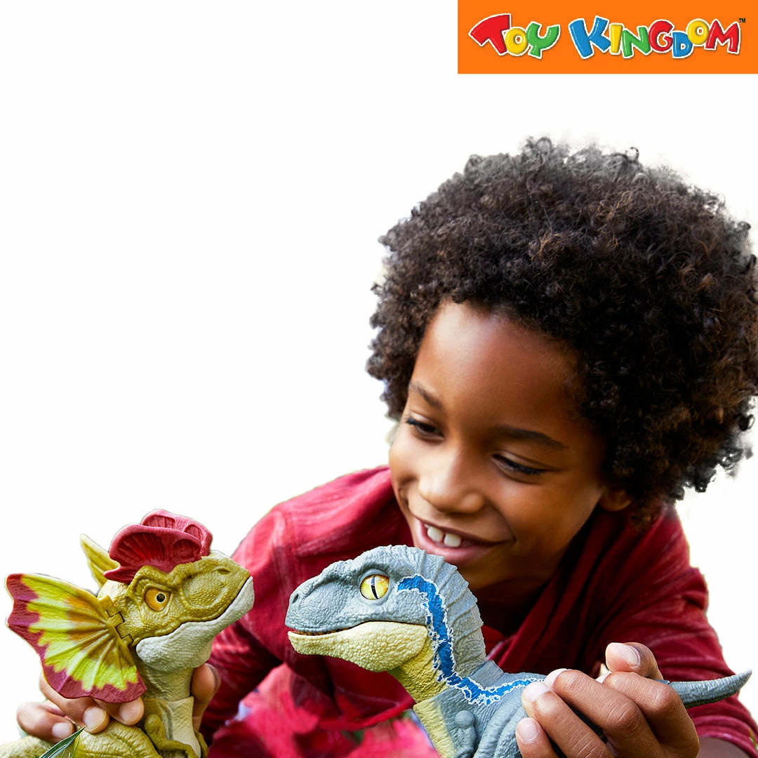 Jurassic World Uncaged Rowdy Roars Dilophosaurus Action Figure 4 Jurassic World Uncaged Rowdy Roars Dilophosaurus Action Figure - Image 4