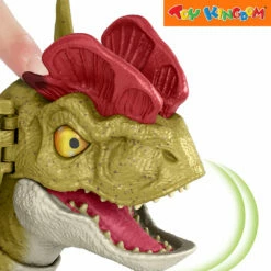 Jurassic World Uncaged Rowdy Roars Dilophosaurus Action Figure 6 Jurassic World Uncaged Rowdy Roars Dilophosaurus Action Figure -Toy Haven Shop TK 39078893 3VMI GWD69 GWY56 ZOOM