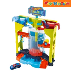 Hot Wheels City Stunt & Splash Car Wash Vehicle Playset 6 Hot Wheels City Stunt & Splash Car Wash Vehicle Playset -Toy Haven Shop TK 39079129 3HWI GRW37 Hot Wheels City Stunt Splash Car Wash SIDE