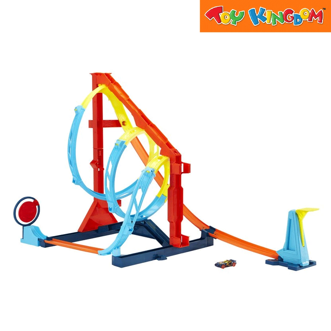 Hot Wheels Track Builder Unlimited Corkscrew Twist Kit Vehicle Playset 2 Hot Wheels Track Builder Unlimited Corkscrew Twist Kit Vehicle Playset - Image 2