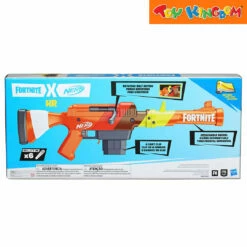 Nerf Fortnite HR Blaster -Toy Haven Shop TK 39079195 F4165 SA10 PKT NERF FORTNITE HR BLASTER BACK