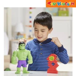 Disney Jr. Marvel Spidey And His Amazing Friends Power Smash Hulk Figure 9 Disney Jr. Marvel Spidey And His Amazing Friends Power Smash Hulk Figure -Toy Haven Shop TK 39079202 F5067 5L00 HULK PKT LIFESTYLE