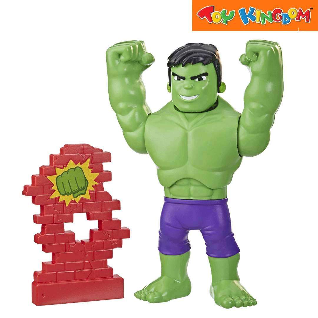 Disney Jr. Marvel Spidey And His Amazing Friends Power Smash Hulk Figure 3 Disney Jr. Marvel Spidey And His Amazing Friends Power Smash Hulk Figure - Image 3