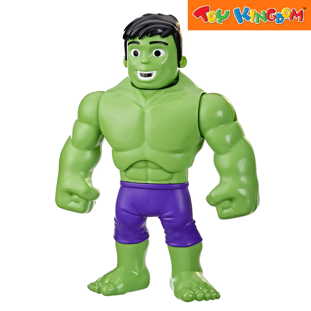 Disney Jr. Marvel Spidey And His Amazing Friends Power Smash Hulk Figure 2 Disney Jr. Marvel Spidey And His Amazing Friends Power Smash Hulk Figure - Image 2