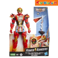 Power Rangers Dino Fury Spiral Strike Red Ranger Figure