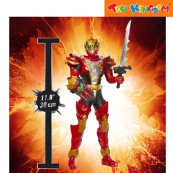 Power Rangers Dino Fury Spiral Strike Red Ranger Figure 7 Power Rangers Dino Fury Spiral Strike Red Ranger Figure -Toy Haven Shop TK 39079215 F5718 5L00 RED RANGER PKT LIFESTYLE