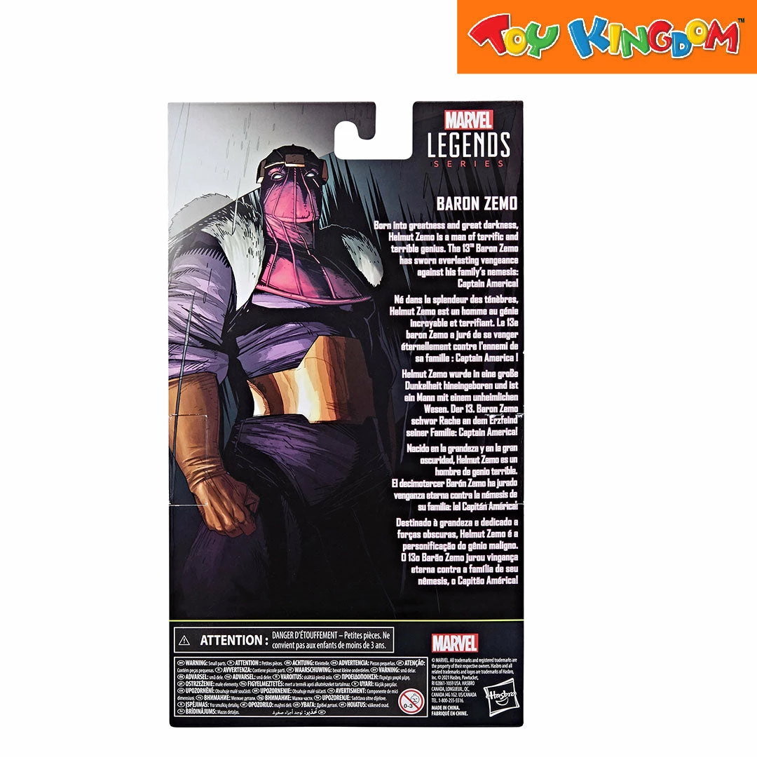 Marvel Legends Super Villains Baron Zemo Action Figure 3 Marvel Legends Super Villains Baron Zemo Action Figure - Image 3