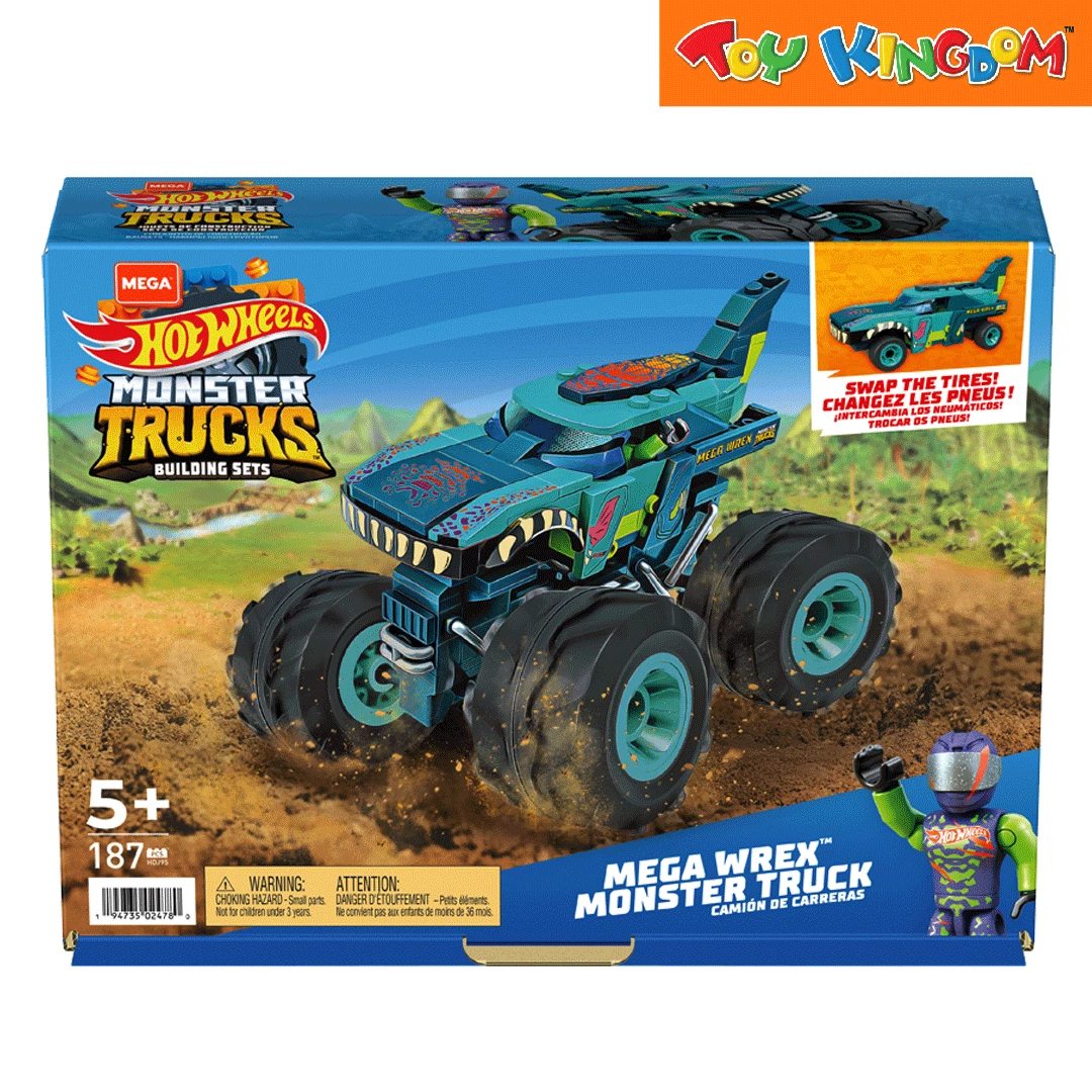 Megabloks Mega Hot Wheels Mega Wrex Vehicle 1 Megabloks Mega Hot Wheels Mega Wrex Vehicle