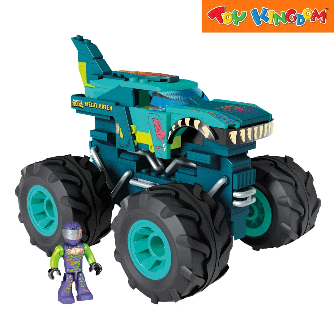 Megabloks Mega Hot Wheels Mega Wrex Vehicle 2 Megabloks Mega Hot Wheels Mega Wrex Vehicle - Image 2