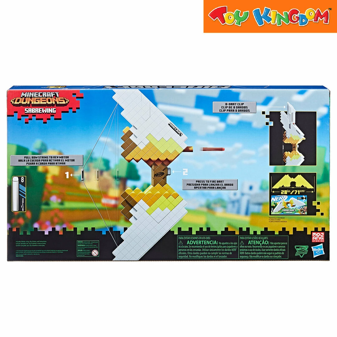 Nerf Minecraft Sabrewing Motorized Bow 3 Nerf Minecraft Sabrewing Motorized Bow - Image 3