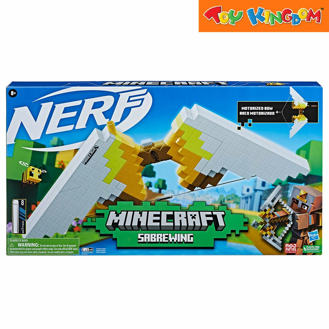 Nerf Minecraft Sabrewing Motorized Bow 1 Nerf Minecraft Sabrewing Motorized Bow