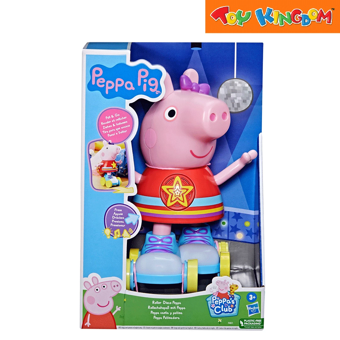 Peppa Pig Roller Disco Peppa Lights And Sounds Figure 1 Peppa Pig Roller Disco Peppa Lights And Sounds Figure