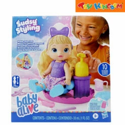 Baby Alive Sudsy Styling Blonde Hair Playset