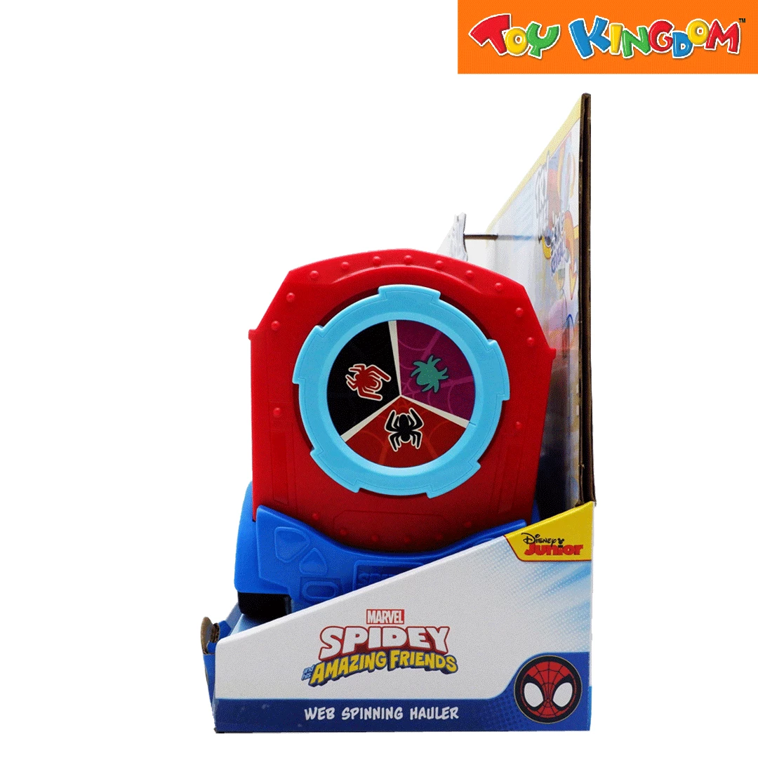 Disney Jr. Marvel Spidey And His Amazing Friends Web Spinning Hauler Vehicle 2 Disney Jr. Marvel Spidey And His Amazing Friends Web Spinning Hauler Vehicle - Image 2