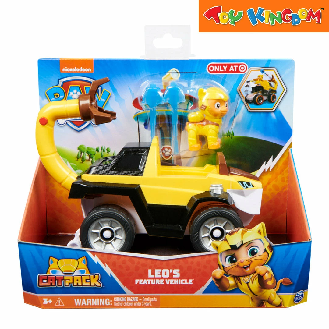 Paw Patrol Cat Pack Leo's Feature Vehicle Playset 1 Paw Patrol Cat Pack Leo's Feature Vehicle Playset