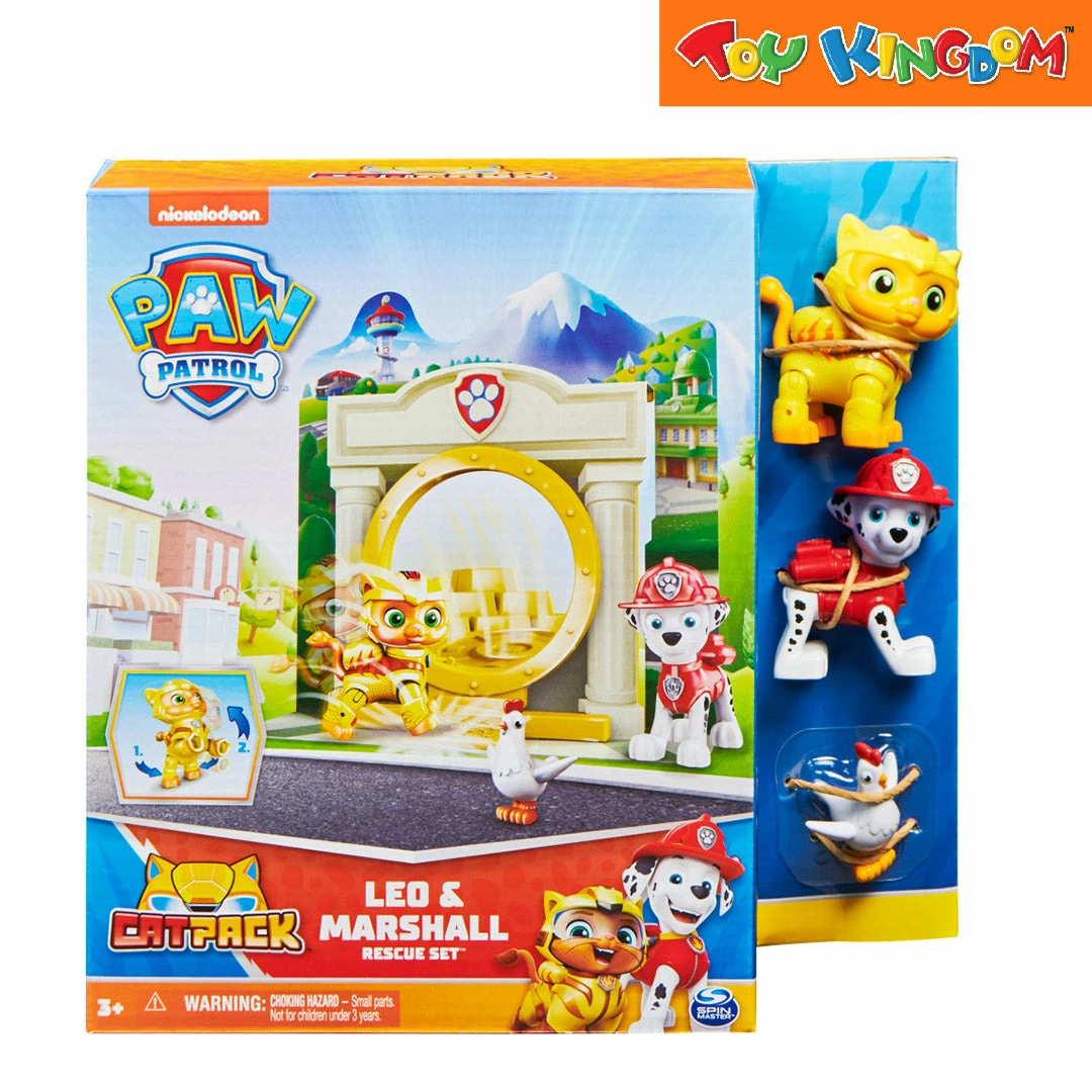 Paw Patrol Cat Pack Leo And Marshall Rescue Set 1 Paw Patrol Cat Pack Leo And Marshall Rescue Set