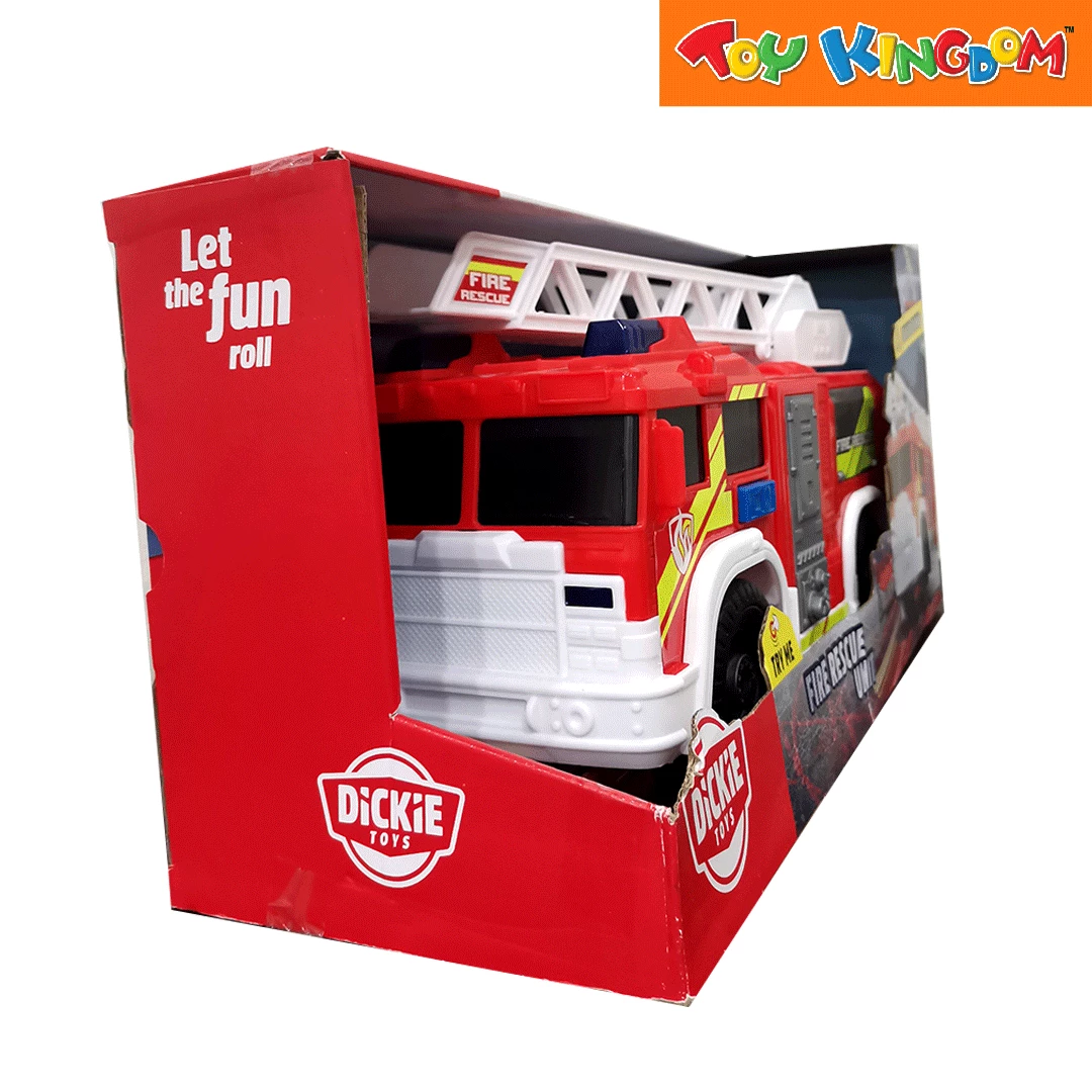 Dickie Toys Fire Rescue Unit 30 Cm Vehicle 3 Dickie Toys Fire Rescue Unit 30 Cm Vehicle - Image 3