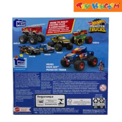 Hot Wheels Monster Trucks Mega Construx Race Ace Die-cast Vehicle 7 Hot Wheels Monster Trucks Mega Construx Race Ace Die-cast Vehicle -Toy Haven Shop TK 39081208 3HWI HHW80 HDJ93 Race Ace RGI BACK