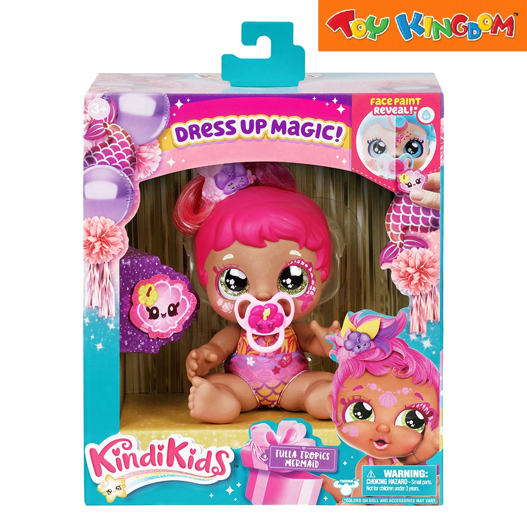Kindi Kids Series 7 Dress Up Magic Tulla Tropics Mermaid Doll 1 Kindi Kids Series 7 Dress Up Magic Tulla Tropics Mermaid Doll