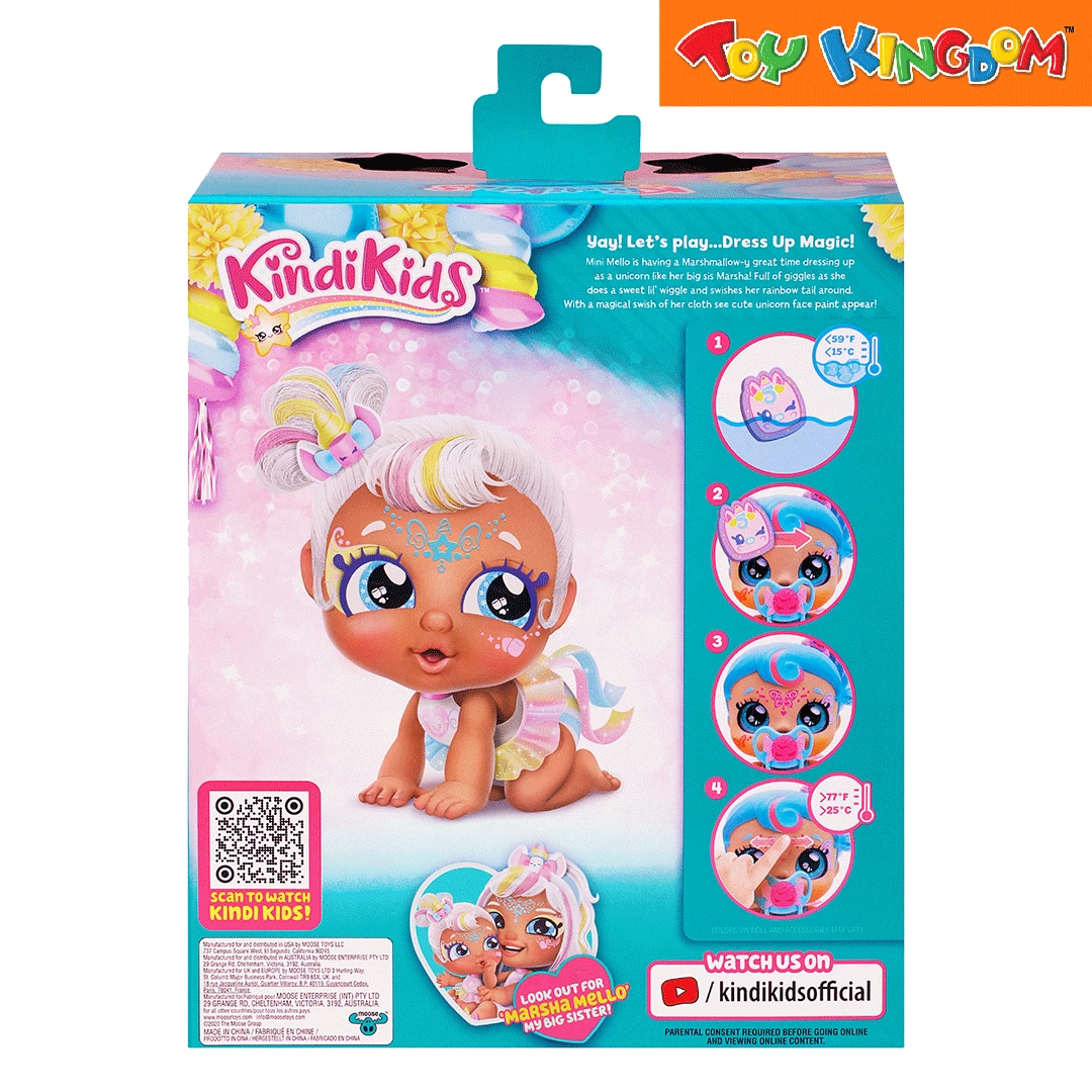 Kindi Kids Series 7 Dress Up Magic Mini Mello Unicorn Doll 3 Kindi Kids Series 7 Dress Up Magic Mini Mello Unicorn Doll - Image 3