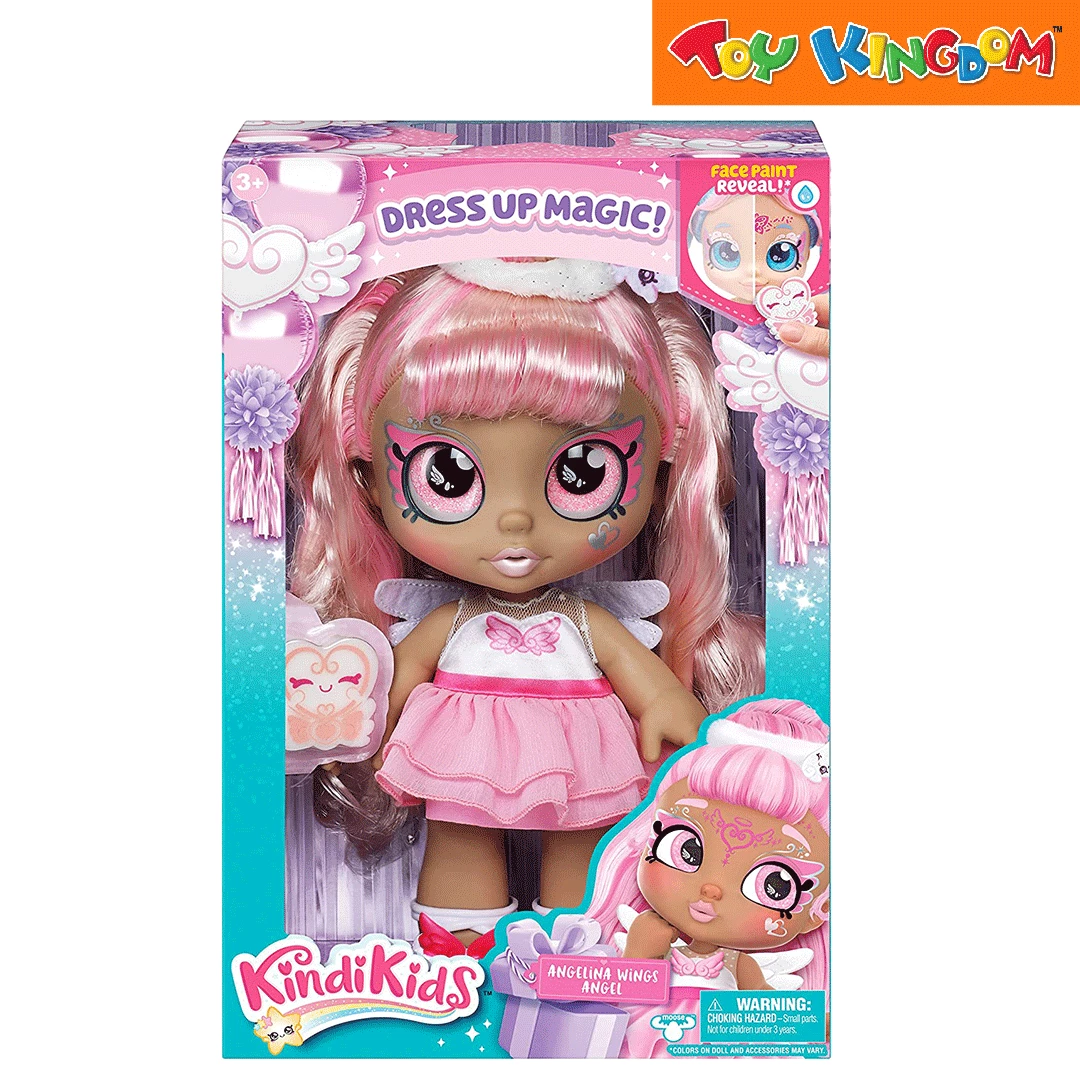 Kindi Kids Series 7 Dress Up Magic Angelina Wings Angel Doll 1 Kindi Kids Series 7 Dress Up Magic Angelina Wings Angel Doll