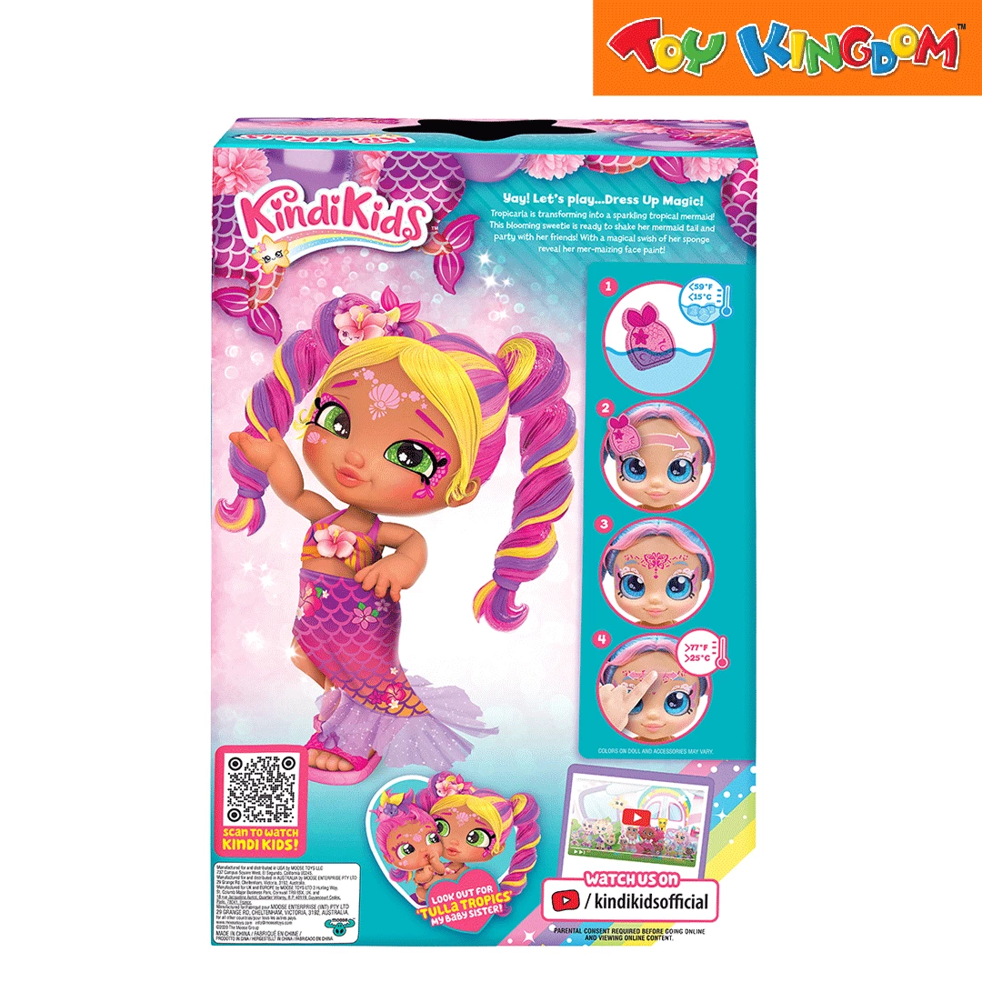 Kindi Kids Series 7 Dress Up Magic Tropicarla Mermaid Doll 3 Kindi Kids Series 7 Dress Up Magic Tropicarla Mermaid Doll - Image 3