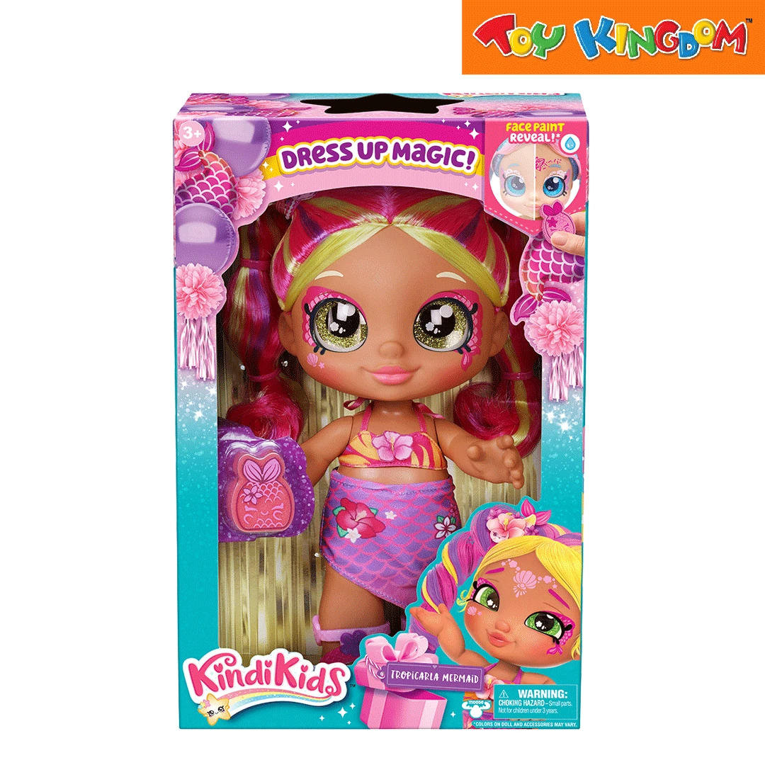 Kindi Kids Series 7 Dress Up Magic Tropicarla Mermaid Doll 1 Kindi Kids Series 7 Dress Up Magic Tropicarla Mermaid Doll