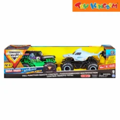 Monster Jam Racing Rivals Grave Digger Vs. Megalodon Remote Control Monster Truck