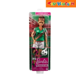 Barbie Brunette Soccer Doll