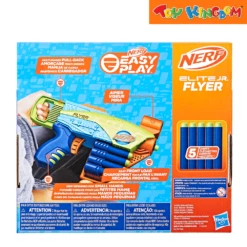 Nerf Elite Jr. Flyer Blaster 5 Nerf Elite Jr. Flyer Blaster -Toy Haven Shop TK 39083932 F6751 AS10 PKT BACK