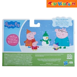 Peppa Pig Peppa's Family Winter Time Figure Set -Toy Haven Shop TK 39084635 F2171 F4388 PKT Peppa Pig Peppas Family WinterTime BACK