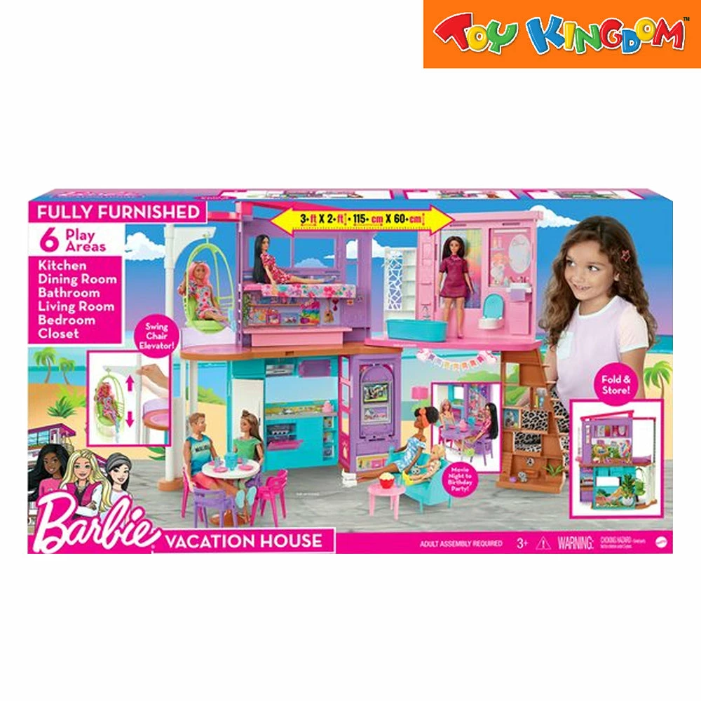 Barbie Vacation House Doll House 1 Barbie Vacation House Doll House