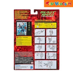 Transformers Generations Beast Wars Deluxe Maximal CyberShark Action Figure 7 Transformers Generations Beast Wars Deluxe Maximal CyberShark Action Figure -Toy Haven Shop TK 39087611 F4219 5L00 PKT BACK