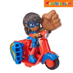 Disney Jr. Marvel Spidey And His Amazing Friends Ms. Marvel Embiggen Bike Playset -Toy Haven Shop TK 39089874 F3991 PKT MAIN