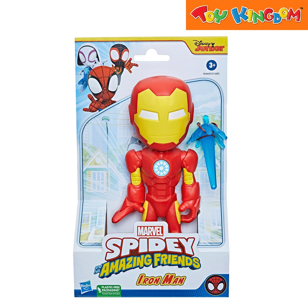 Disney Jr. Marvel Spidey And His Amazing Friends Iron Man Figure 1 Disney Jr. Marvel Spidey And His Amazing Friends Iron Man Figure