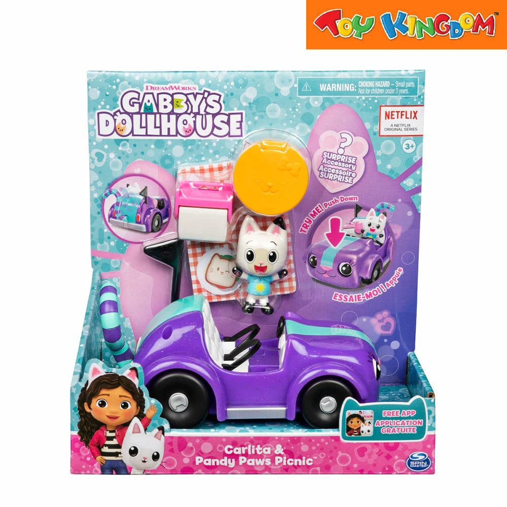 Gabby's Dollhouse Carlita And Pandy Paws Picnic Playset 1 Gabby's Dollhouse Carlita And Pandy Paws Picnic Playset
