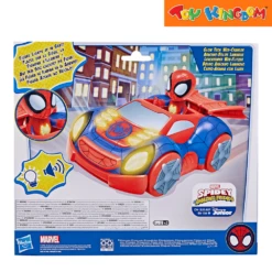 Disney Jr. Marvel Spidey And His Amazing Friends Spidey Glow Tech Web-Crawler -Toy Haven Shop TK 39090116 F4530 PKT BACK