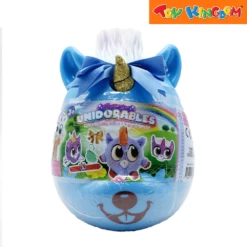 Unidorables Surprise Blue Unicorn With Ribbon Playset