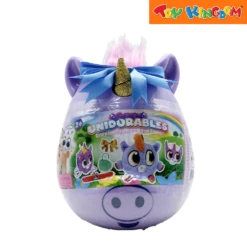 Unidorables Surprise Purple Unicorn With Ribbon Playset