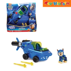 Paw Patrol Aqua Pups Chase's Shark Vehicle Playset -Toy Haven Shop TK 39091312 20139007 EDC COMBO