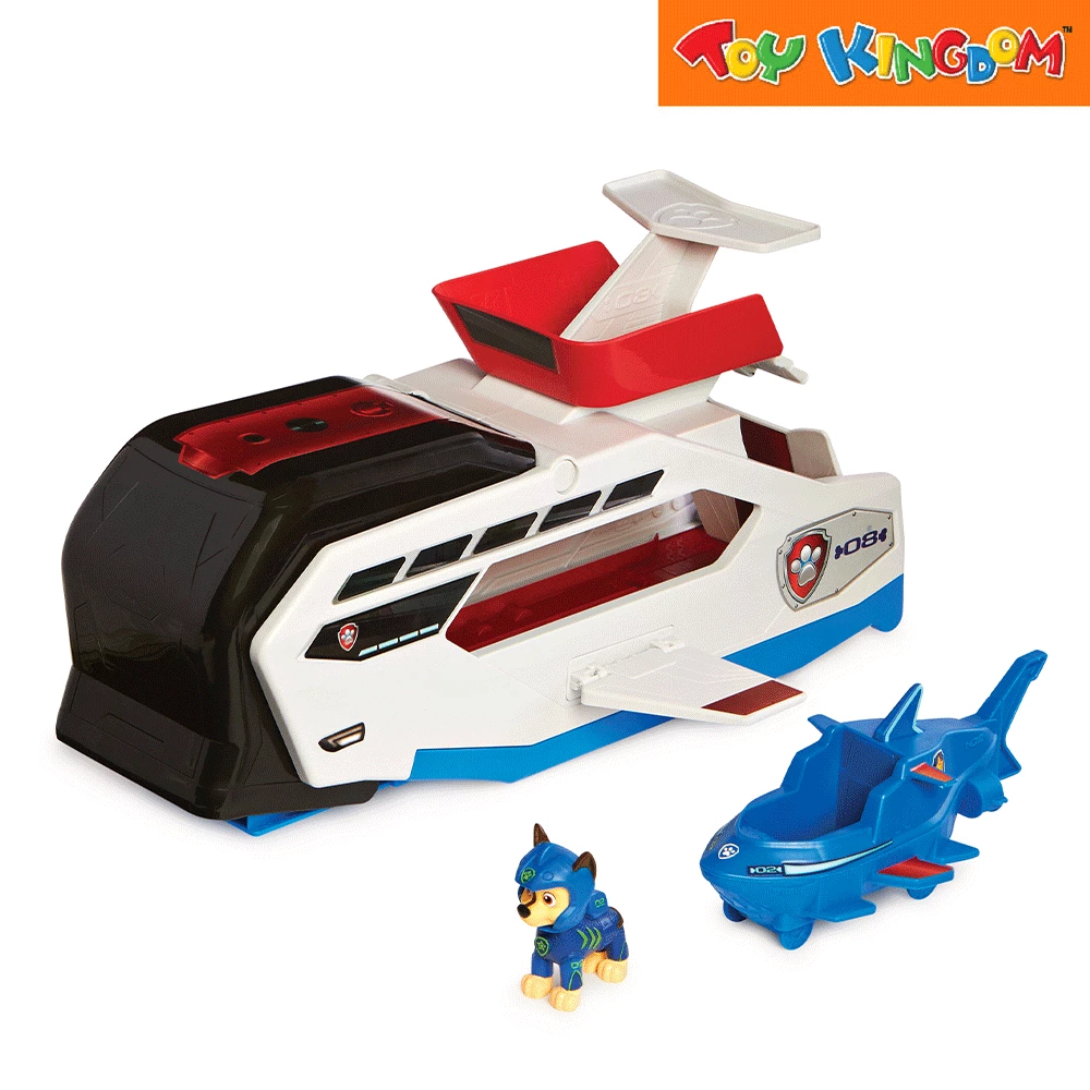 Paw Patrol Aqua Pups Whale Patroller Team Vehicle 2 Paw Patrol Aqua Pups Whale Patroller Team Vehicle - Image 2