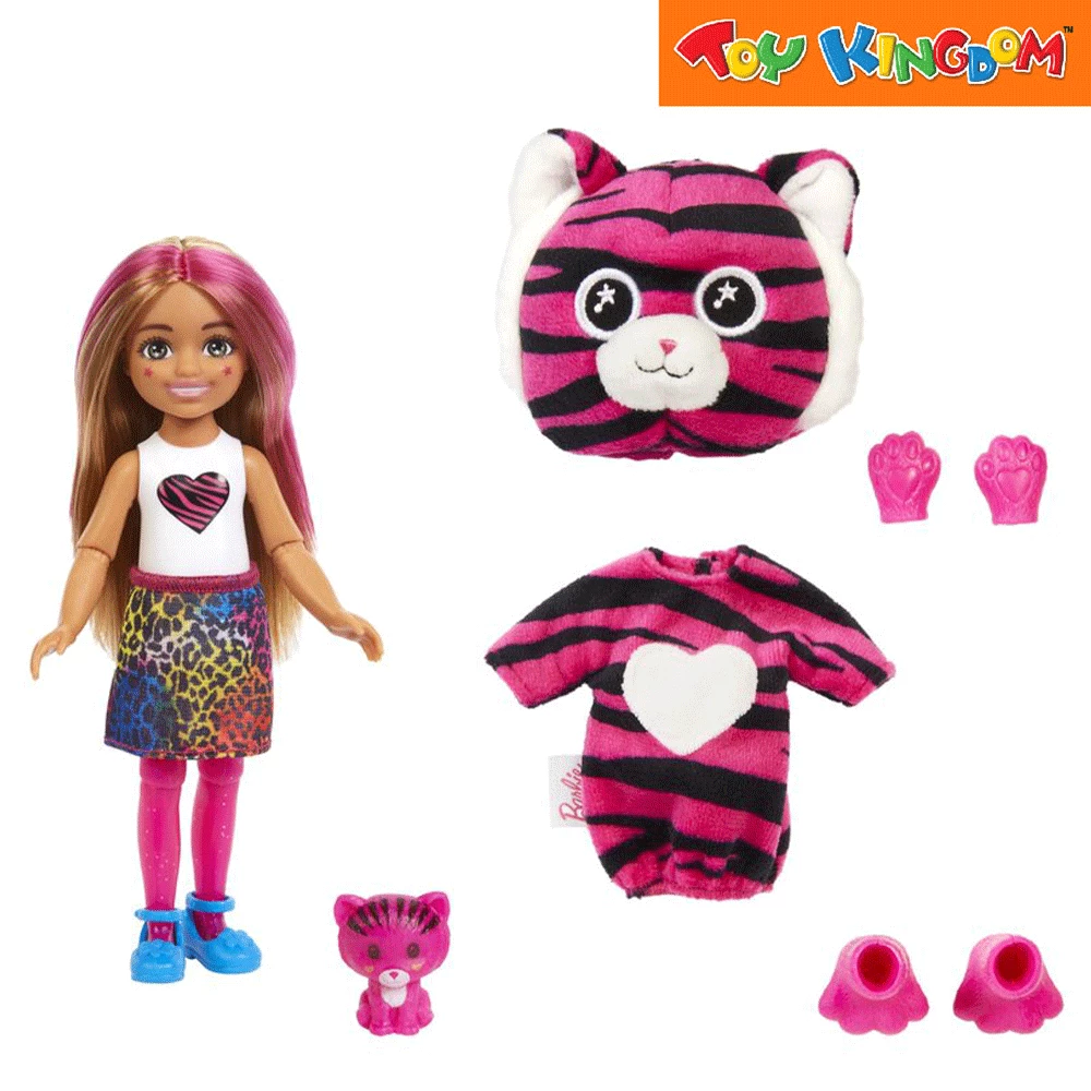 Barbie Cutie Reveal Tiger Small Doll 2 Barbie Cutie Reveal Tiger Small Doll - Image 2