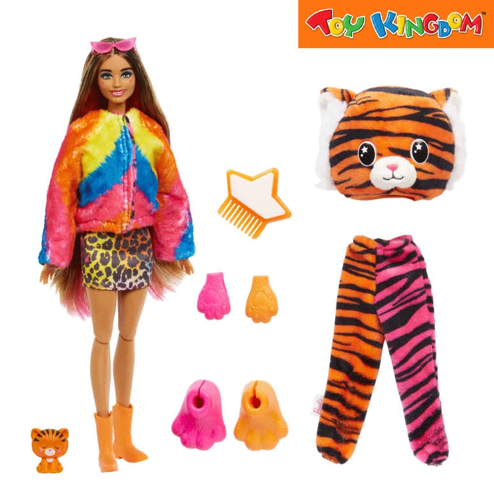 Barbie Cutie Reveal Tiger Doll 2 Barbie Cutie Reveal Tiger Doll - Image 2