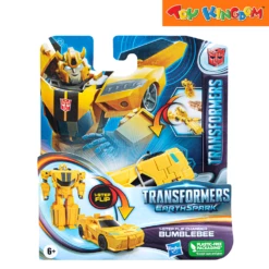 Transformers Earthspark Terran 1 Step Flip Bumblebee Action Figure