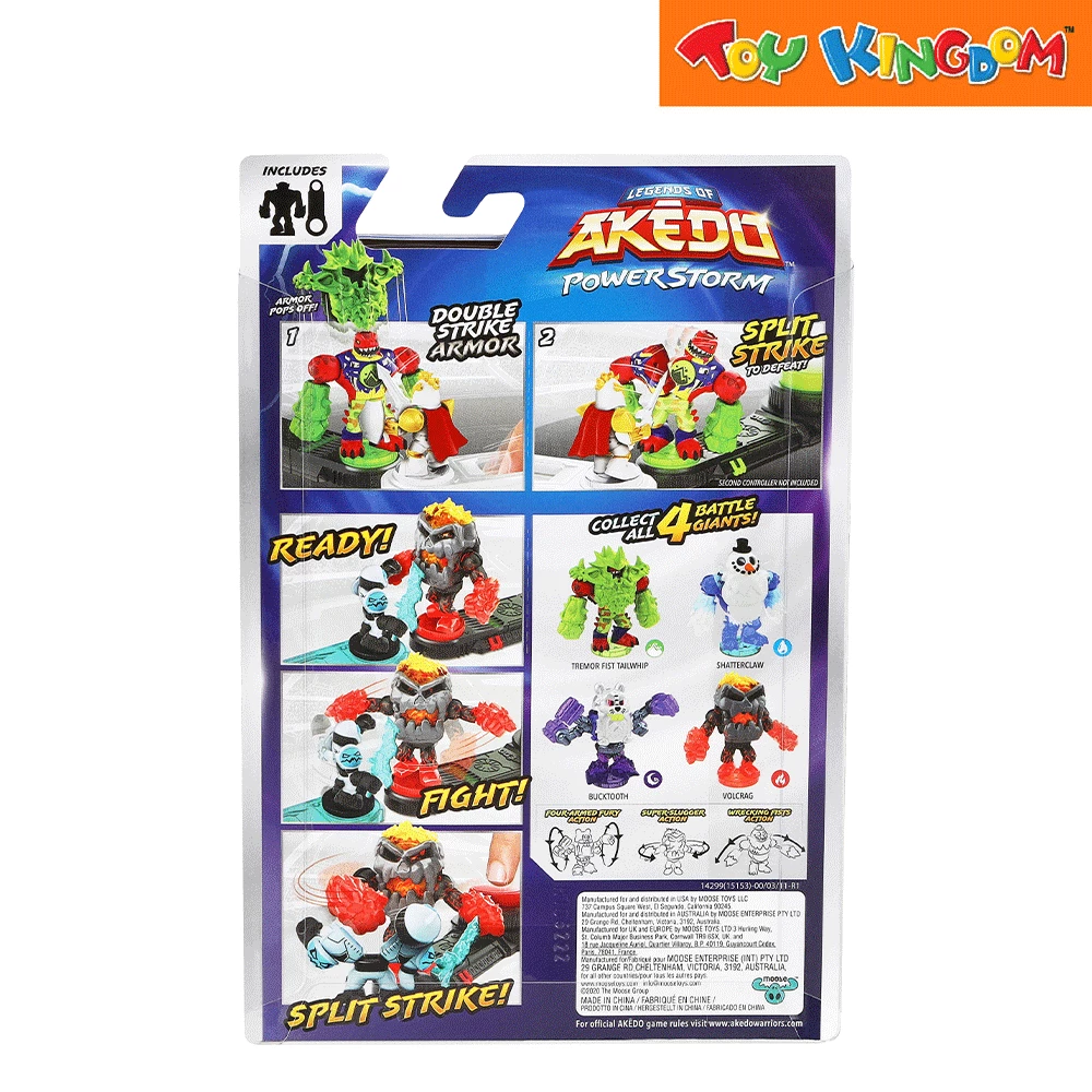 Akedo S3 Power Storm Battle Giants Bucktooth Action Figure 4 Akedo S3 Power Storm Battle Giants Bucktooth Action Figure - Image 4