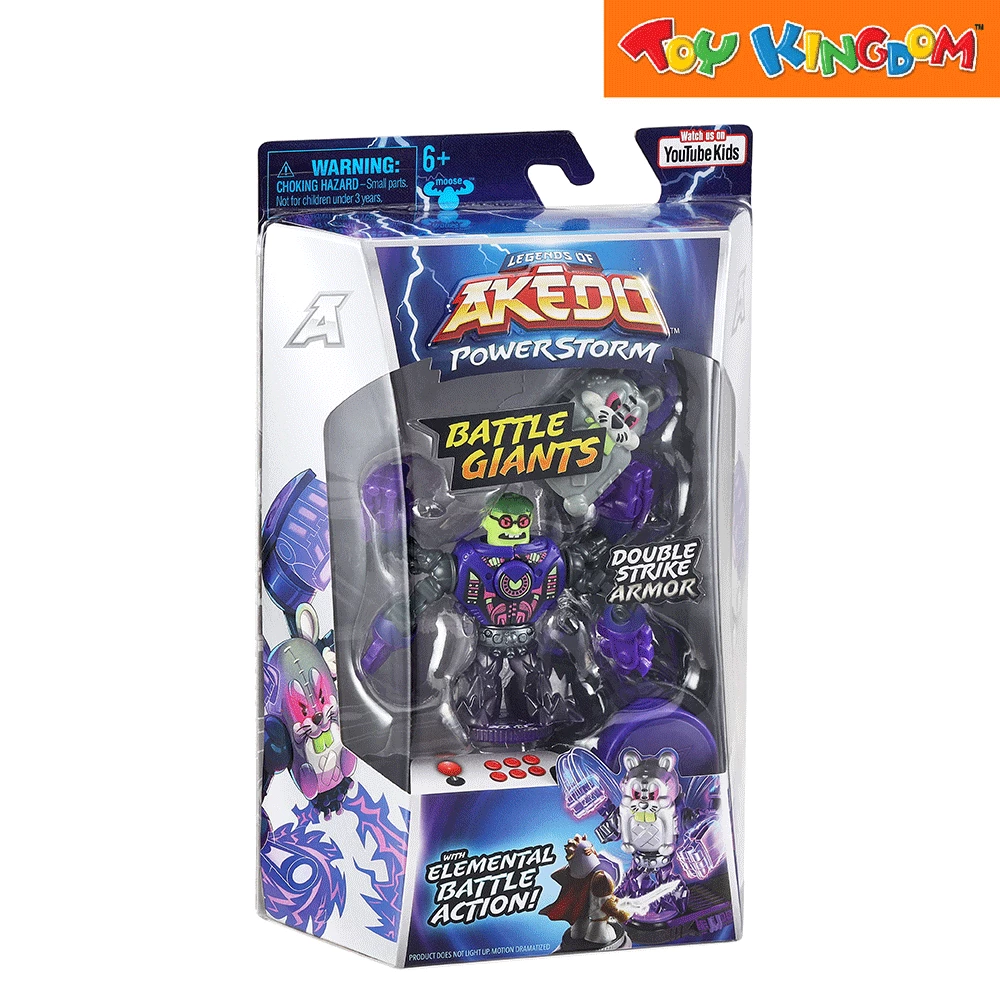 Akedo S3 Power Storm Battle Giants Bucktooth Action Figure 1 Akedo S3 Power Storm Battle Giants Bucktooth Action Figure
