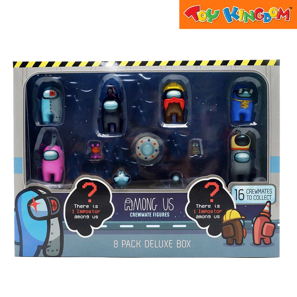 Among Us Crewmate Pink 8 Pack Figures 1 Among Us Crewmate Pink 8 Pack Figures