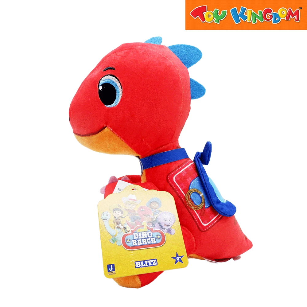 Dino Ranch Blitz Medium Stuffed Toy 3 Dino Ranch Blitz Medium Stuffed Toy - Image 3