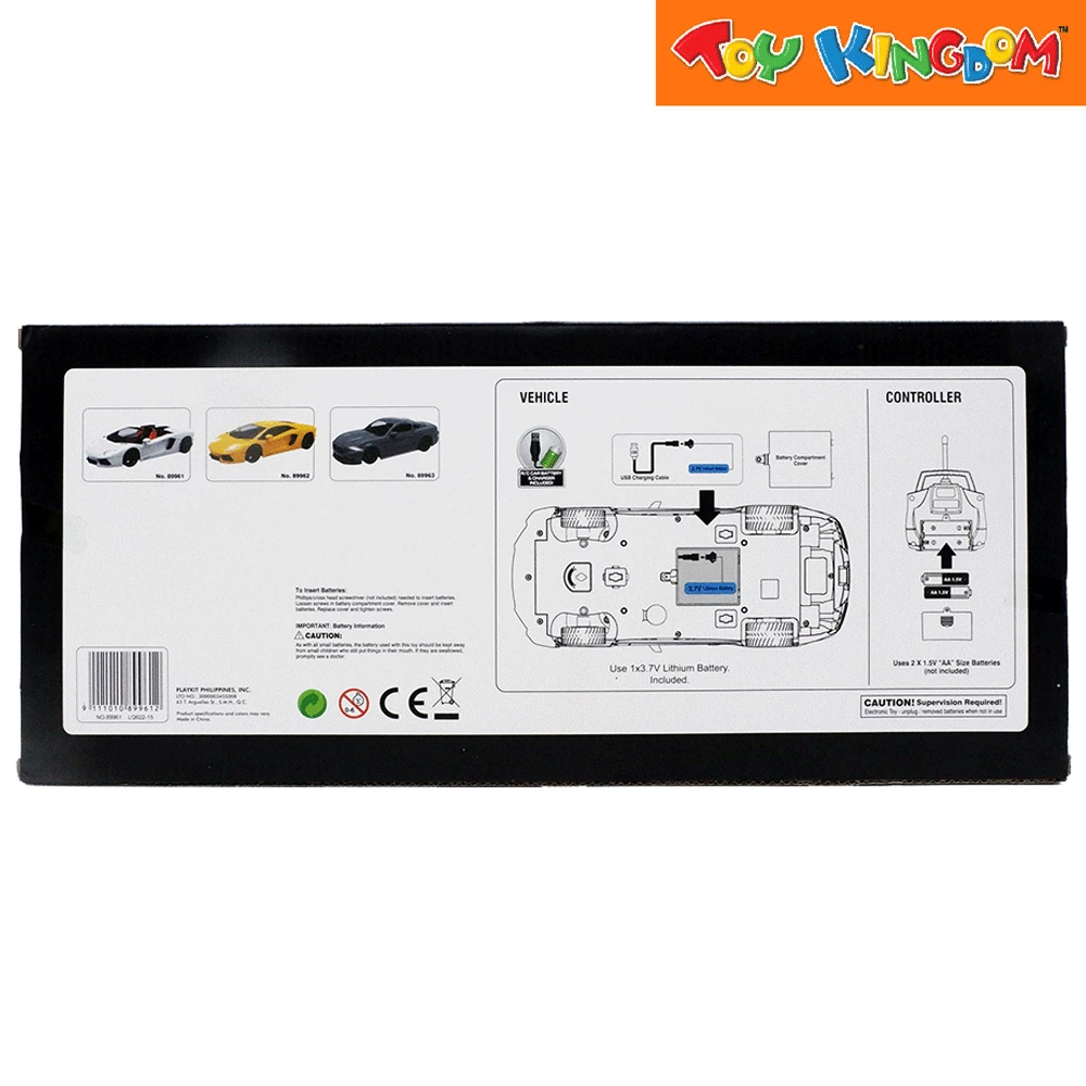 Dream Machine Speed X Chargers Yellow 1:14 Scale Remote Control Vehicle 2 Dream Machine Speed X Chargers Yellow 1:14 Scale Remote Control Vehicle - Image 2