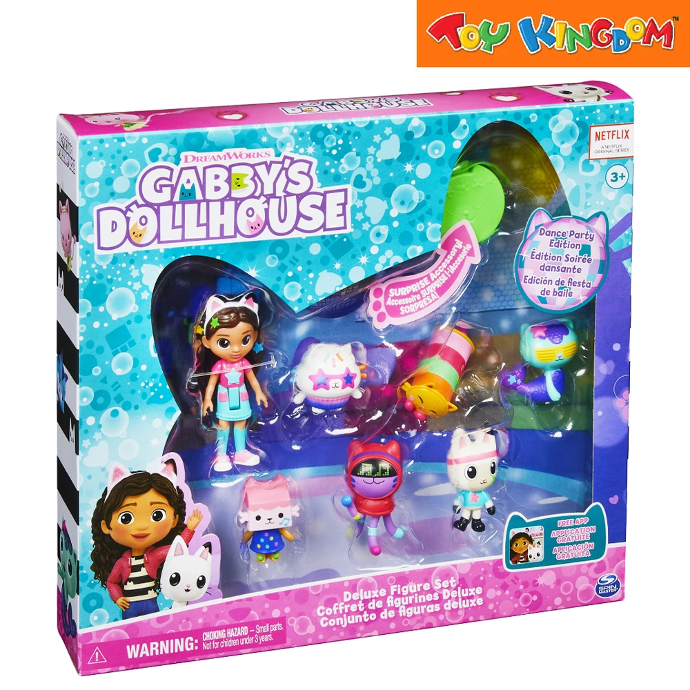 Gabby's Dollhouse Dance Party Theme Deluxe Figure Set 2 Gabby's Dollhouse Dance Party Theme Deluxe Figure Set - Image 2